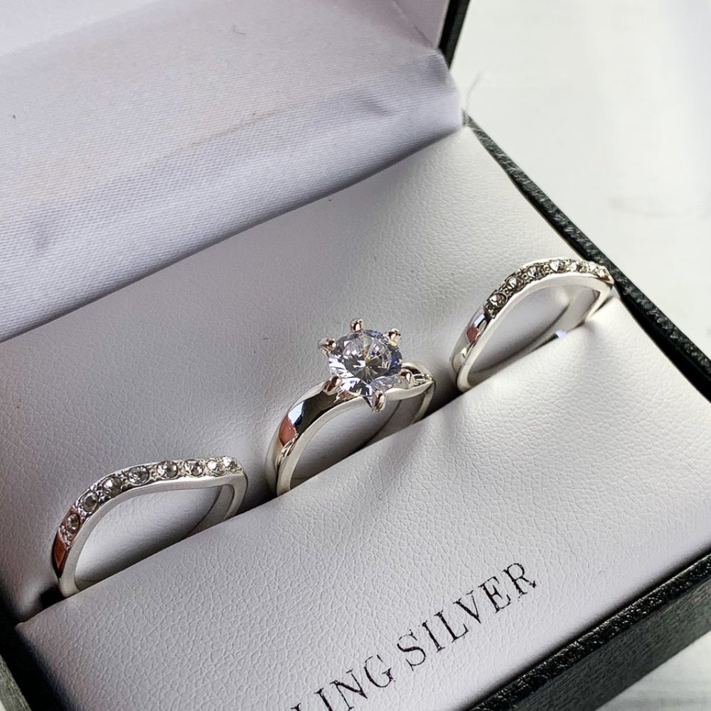 Set of 3 rings size 5
